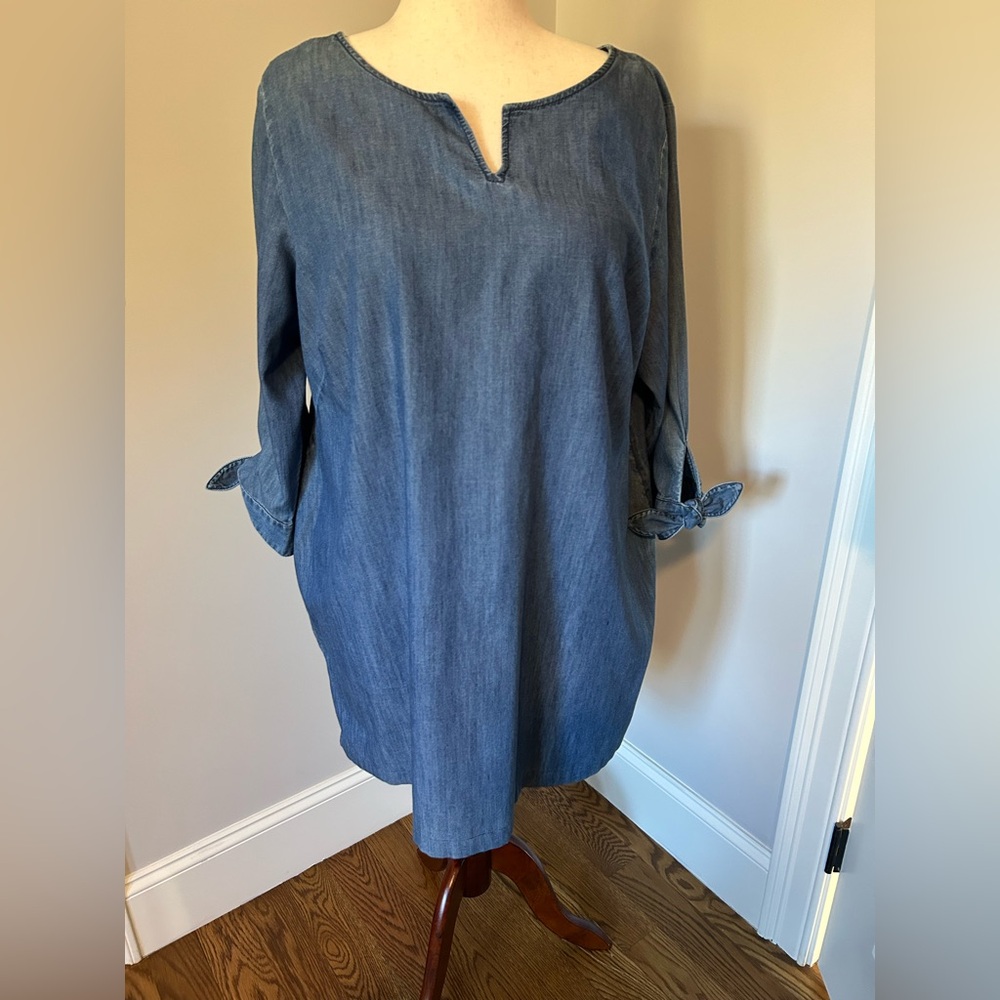 Denim dress